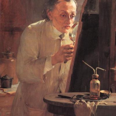 Portrait Of The Painter Hatzopoulos